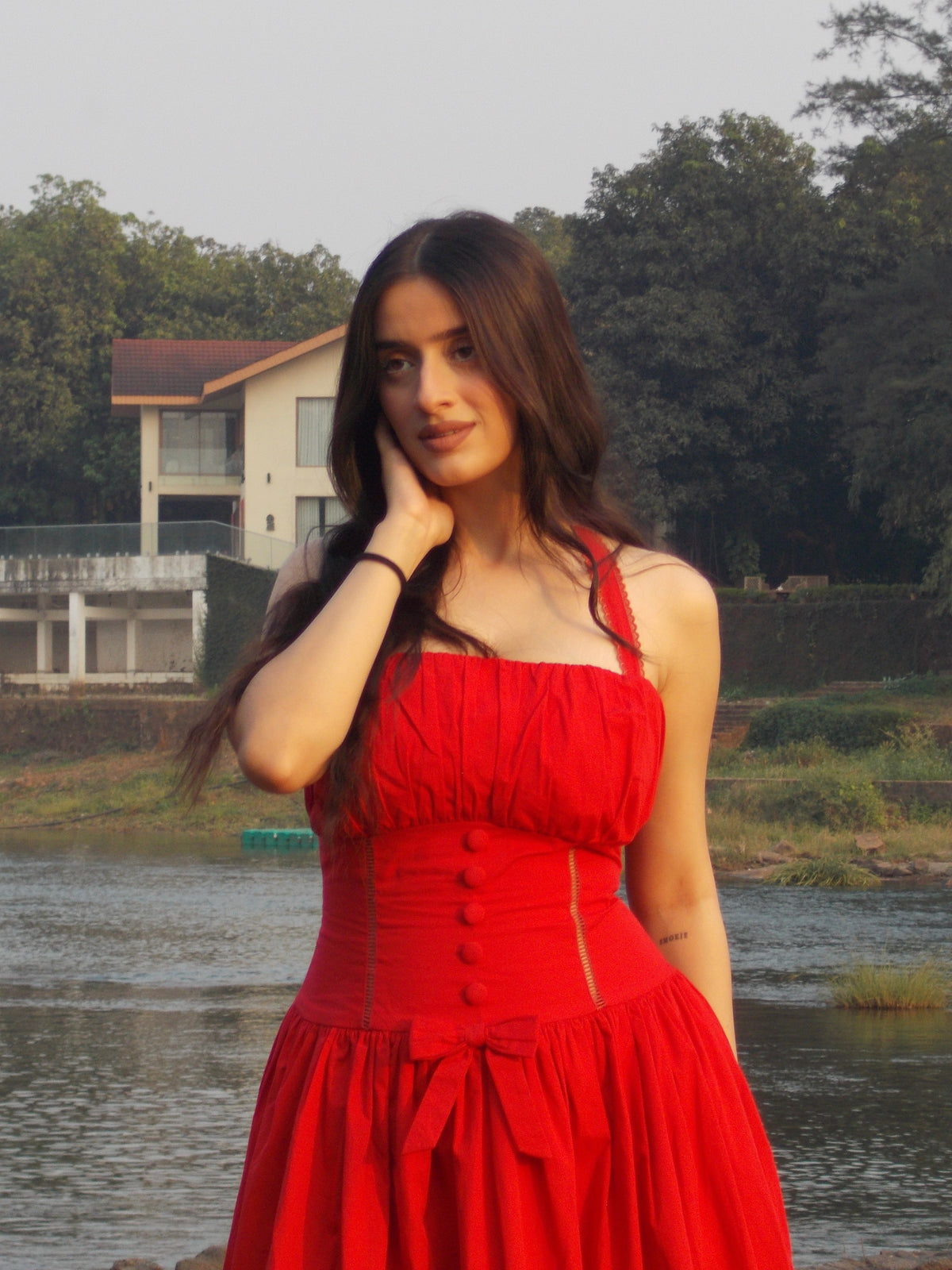 Ruby Whispers Dress