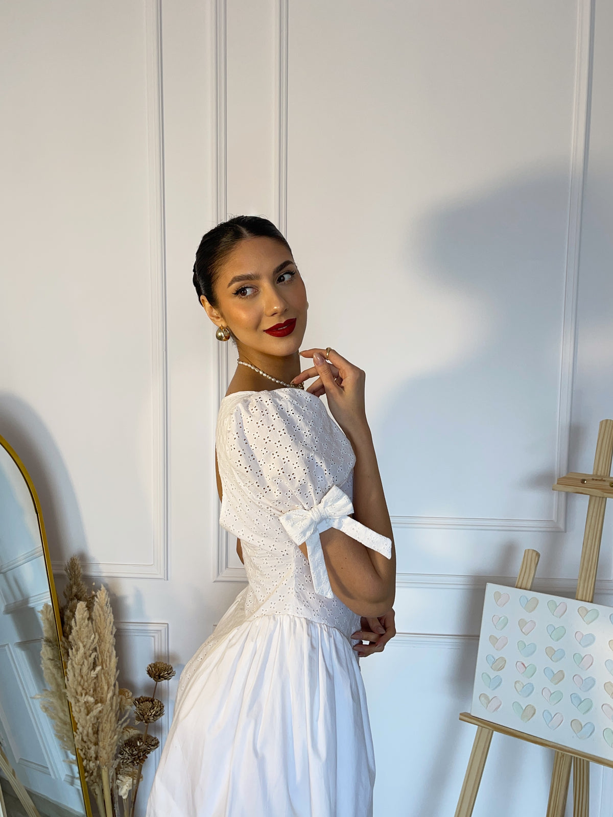 Juliette Heart Mini Dress