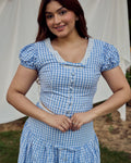 Gingham Cottage Top
