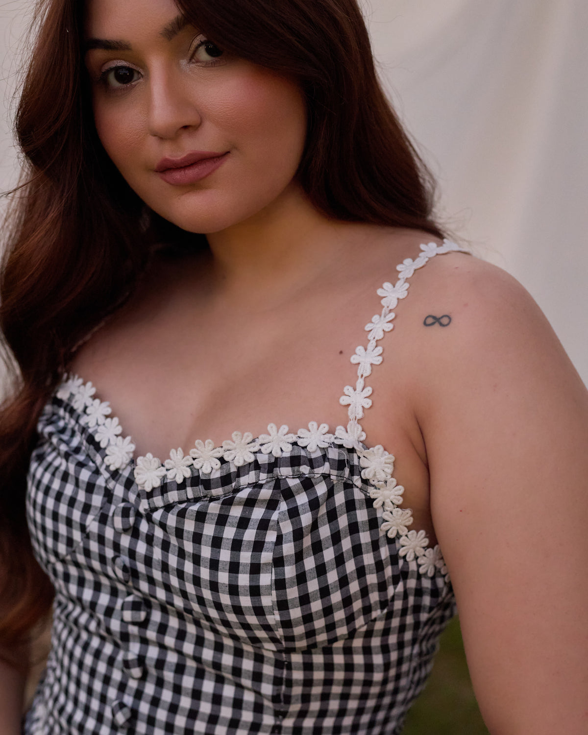 Gigi Gingham Skirt Set