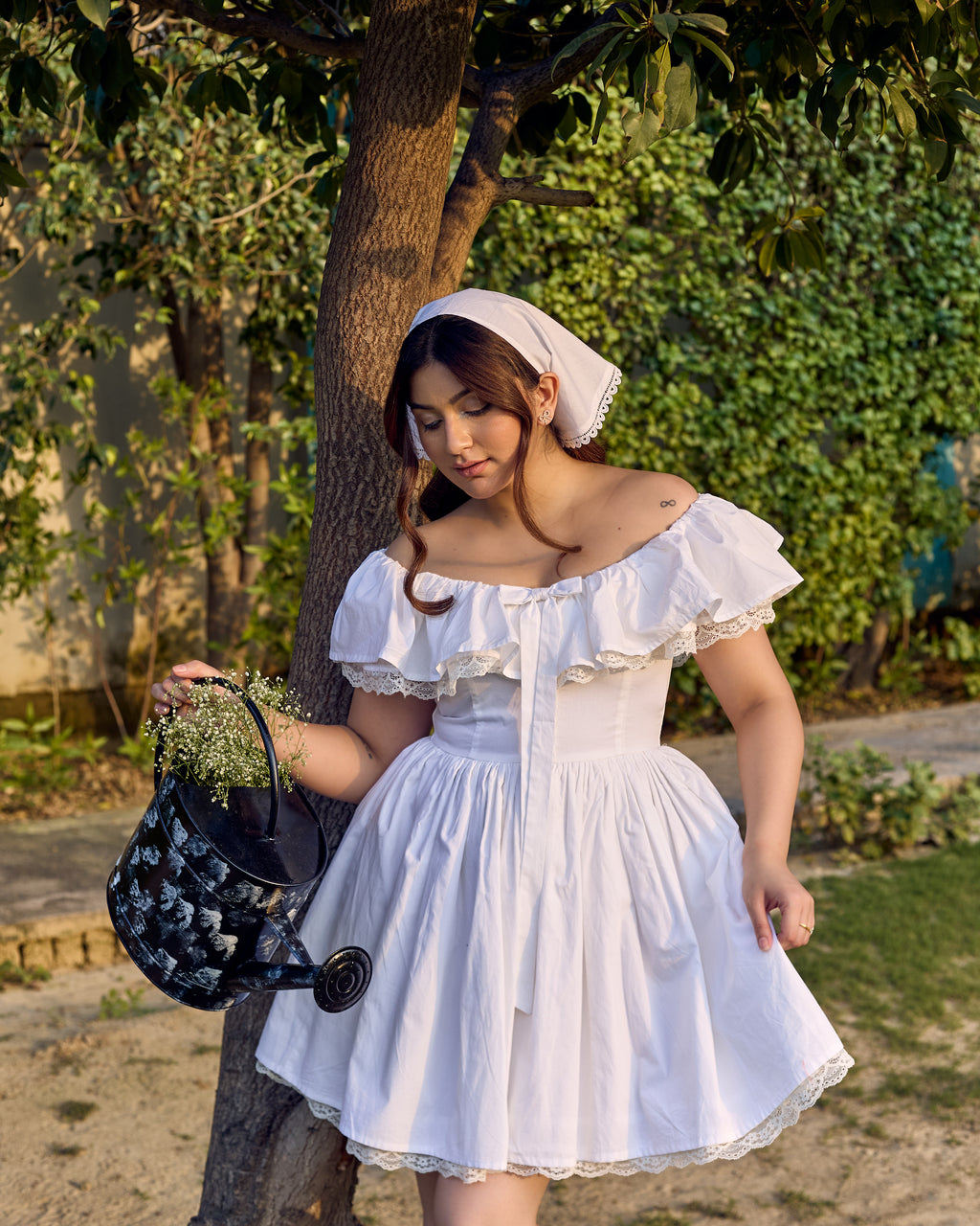 Vanilla Whirl Mini Dress