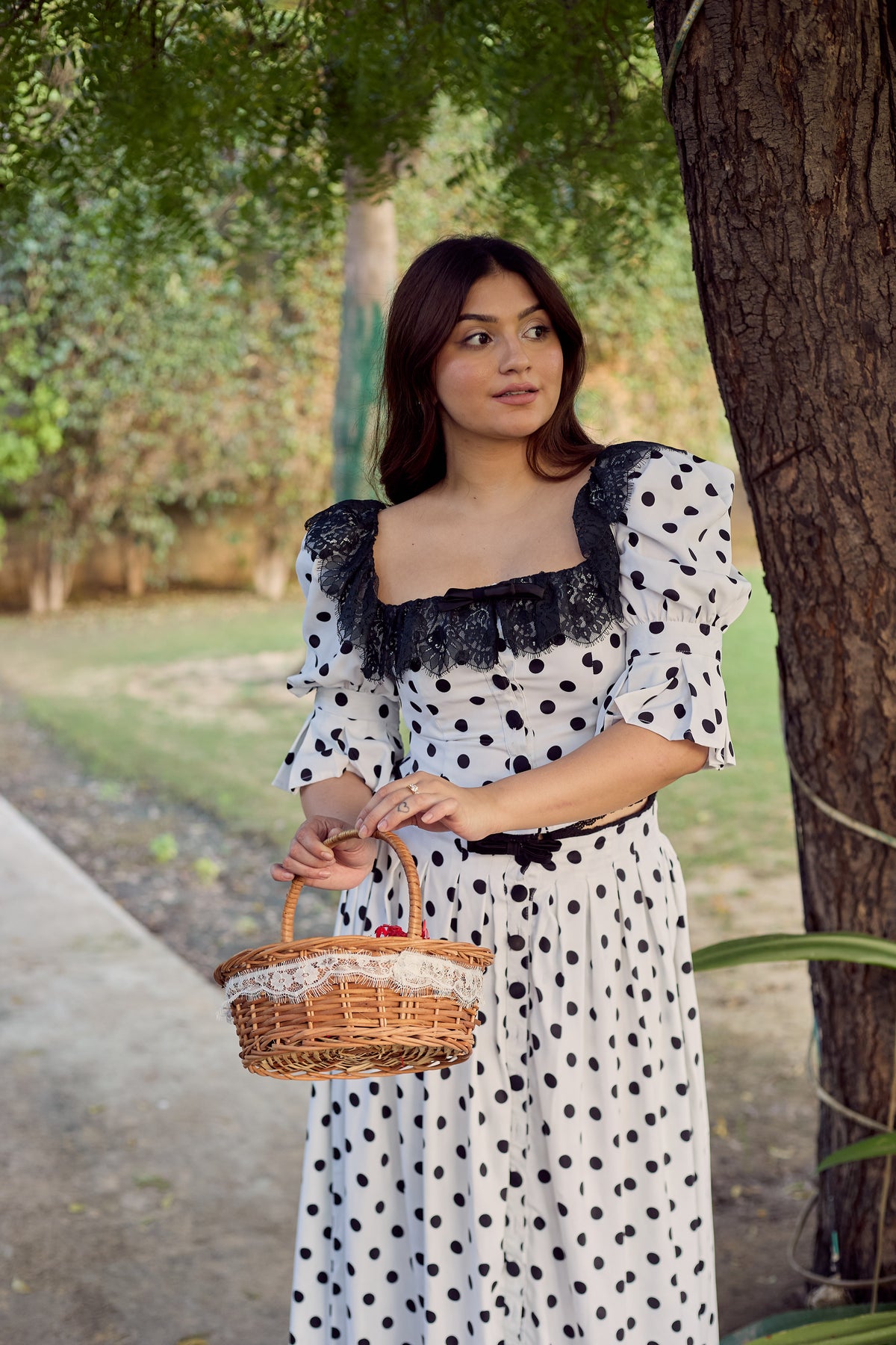 Sweet Dottie Skirt Set