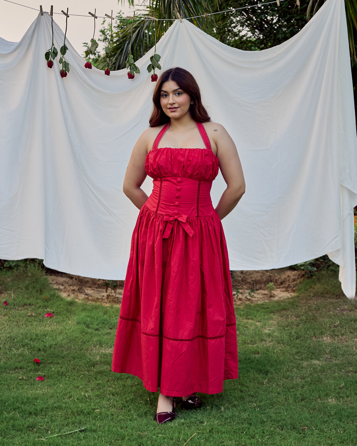 Ruby Whispers Dress