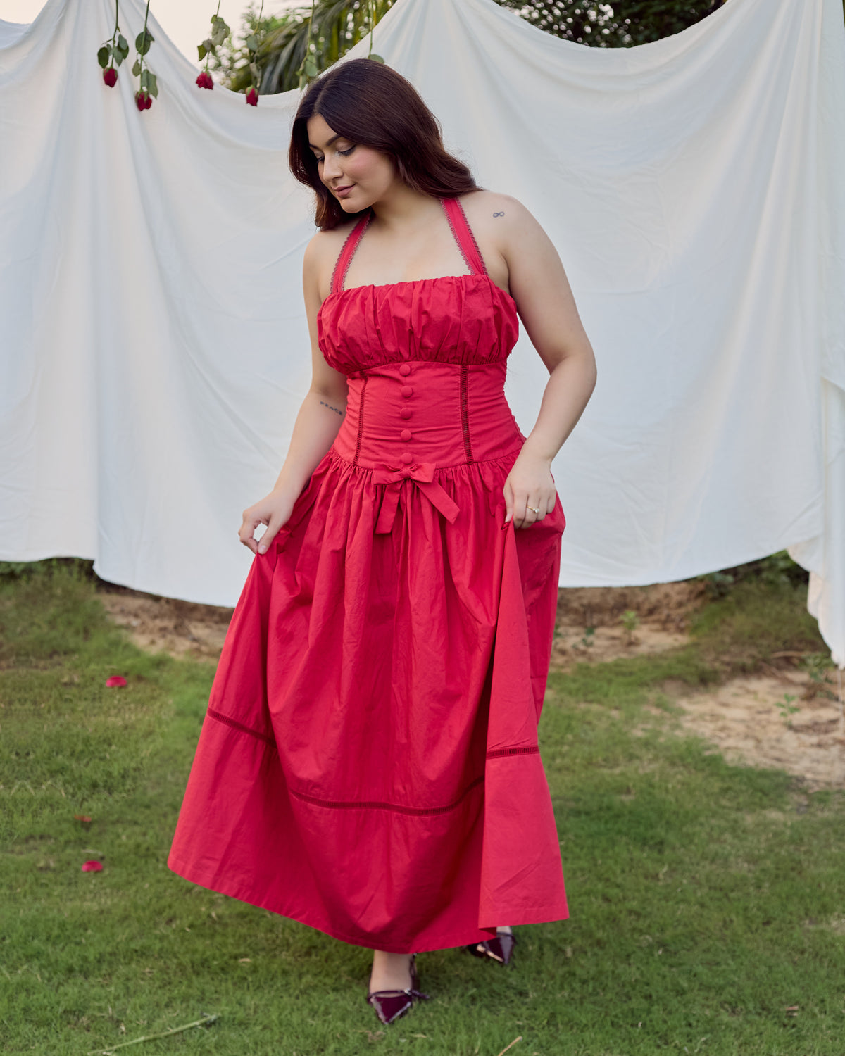 Ruby Whispers Dress