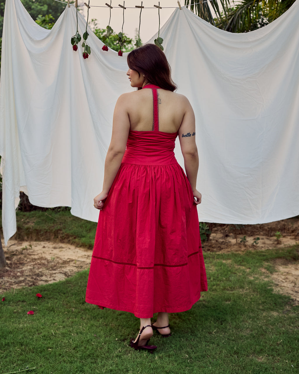Ruby Whispers Dress